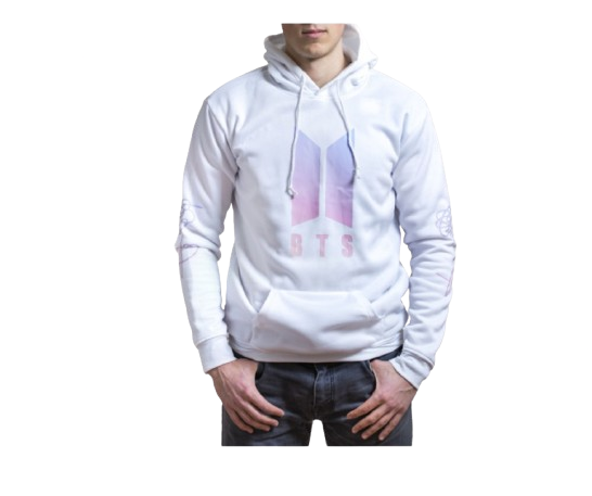 POLERA CON CAPUCHA BTS