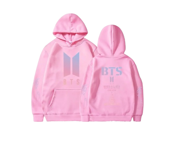 POLERA CON CAPUCHA BTS
